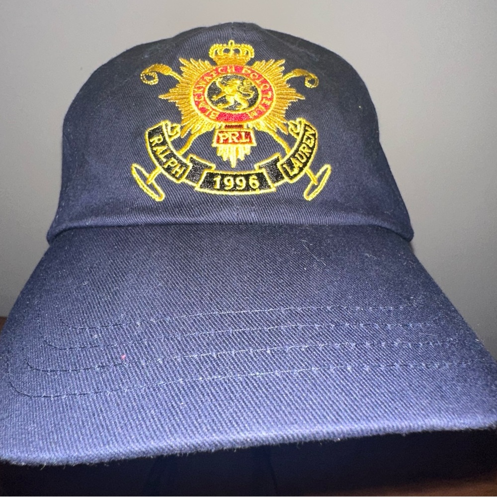 Ralph Lauren Blue Black-Watch  Polo Ralph Lauren 1996 Rare Vintage Hat